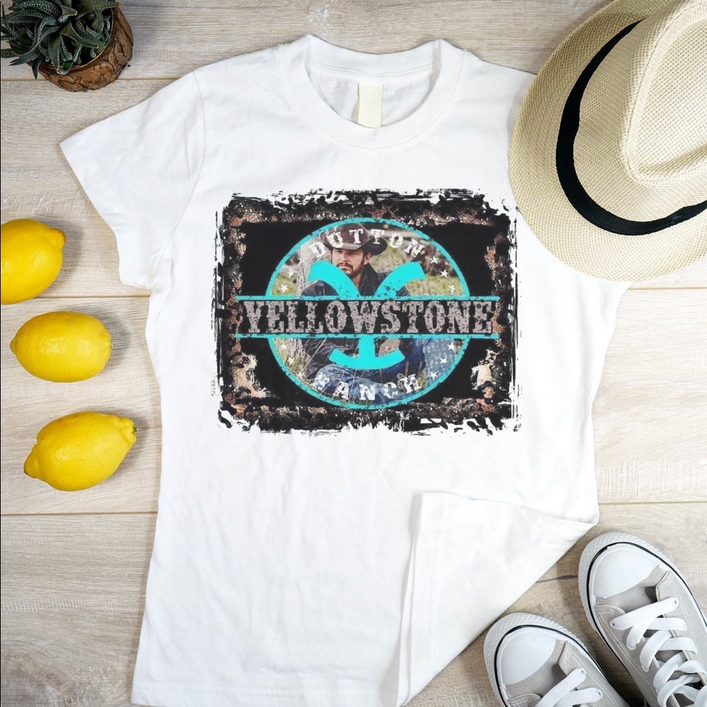 Yellowstone ranch rip tee